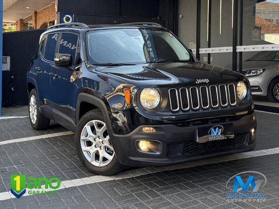 JEEP RENEGADE 1.8 16V FLEX LONGITUDE 4P AUTOMÁTICO